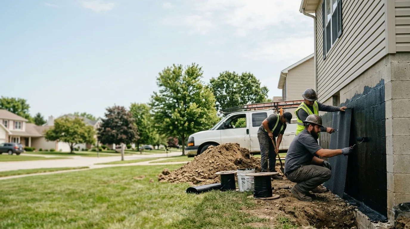 Basement Waterproofing in Scottown, OH near me